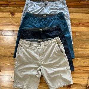 4 pairs of Men’s Linksoul shorts